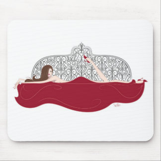 Tapis De Souris Blanc Mousepad de lit