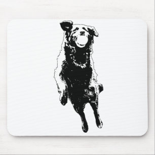 Tapis De Souris Blancs ouverts, pose vive