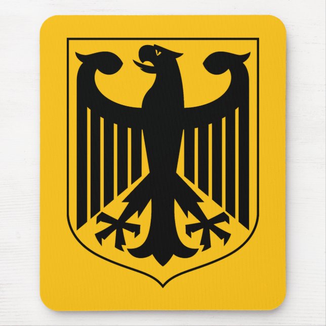 Tapis De Souris Blason de l'Allemagne (Devant)