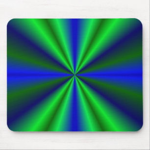 Tapis De Souris blau grün Regenbogen