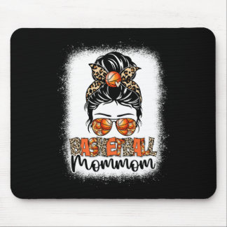 Tapis De Souris Bleached Bysketbyll maman Leopard Messy Bun Mothe