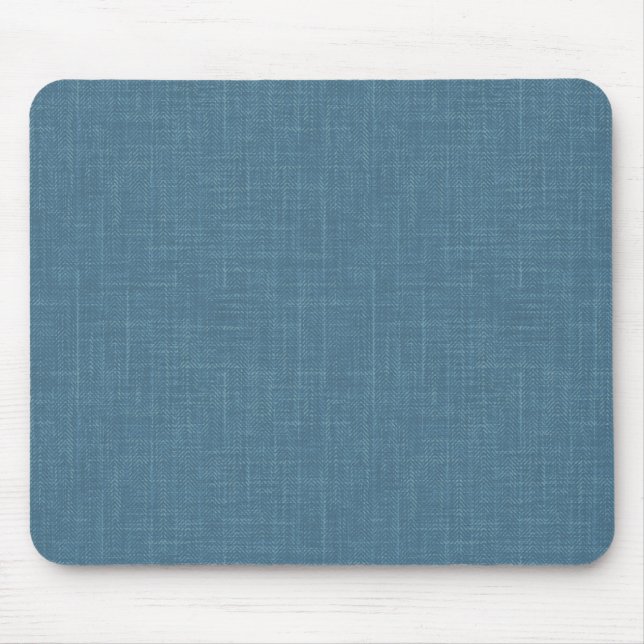 Tapis De Souris Bleu argon texturé. (Devant)