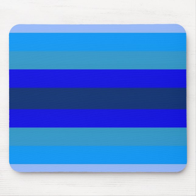 Tapis de souris bleu calmant (Devant)
