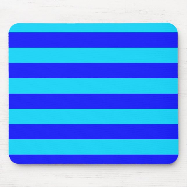 Tapis De Souris Bleu clair et Bleu foncé (Devant)