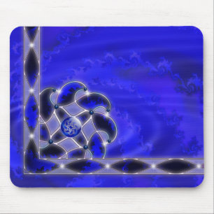 Tapis De Souris Bleu comme la mer Mousepad