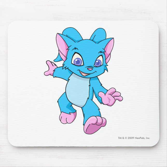 Tapis De Souris Bleu d'Acara (Devant)