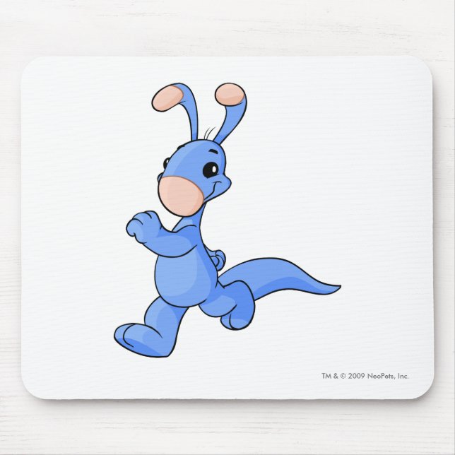 Tapis De Souris Bleu de Blumaroo (Devant)