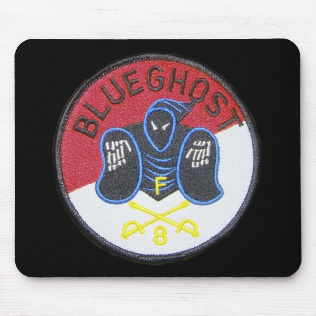 Tapis de souris bleu de correction d'unité de (Devant)