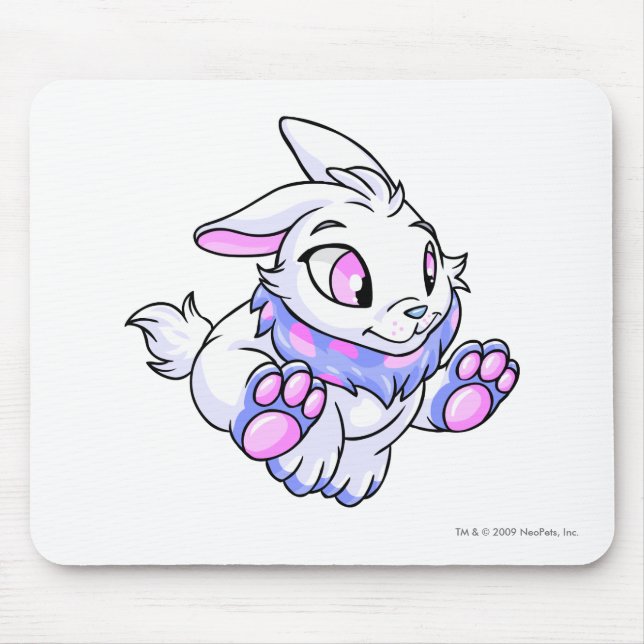 Tapis De Souris Bleu de Cybunny (Devant)