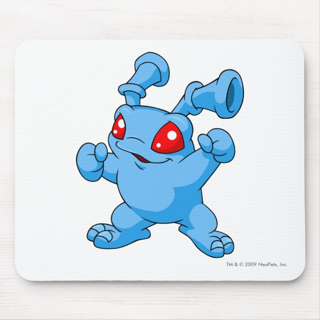 Tapis De Souris Bleu de Grundo (Devant)
