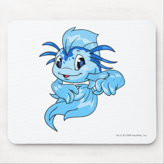 Tapis De Souris Bleu de Koi