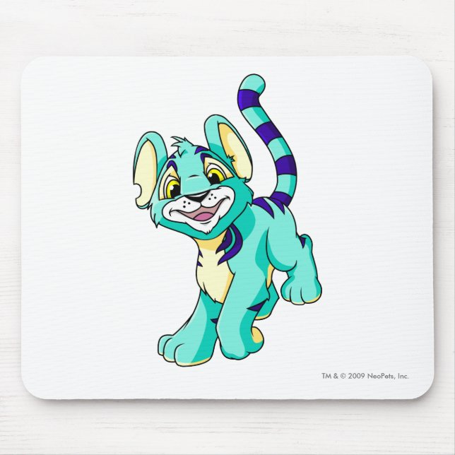 Tapis De Souris Bleu de Kougra (Devant)