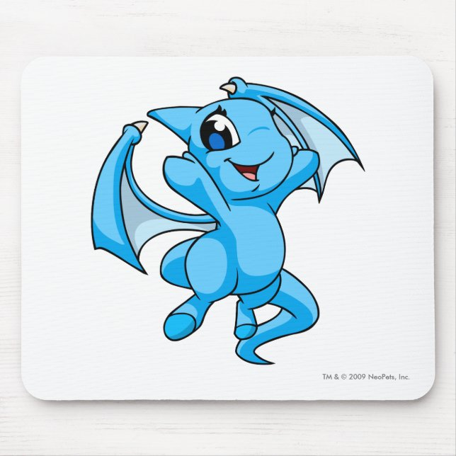 Tapis De Souris Bleu de Shoyru (Devant)