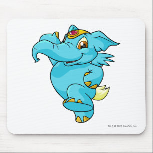 Tapis De Souris Bleu d'Elephante