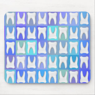 Tapis De Souris Bleu dentiste Motif dentiste Mousepad