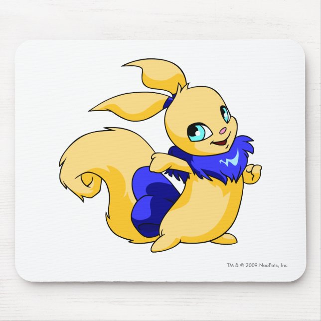 Tapis De Souris Bleu d'Usul (Devant)