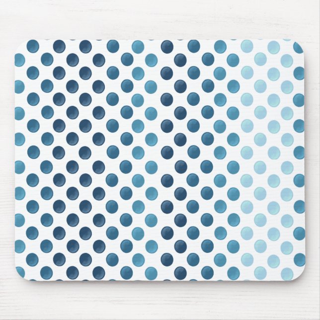 Tapis De Souris Bleu gomme goutte pavé de souris (Devant)