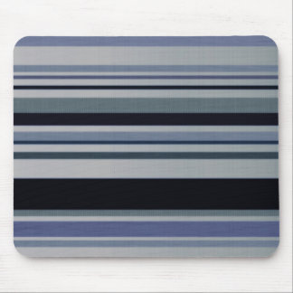 Tapis De Souris Bleu gris vintage Motifs rayures Mousepad