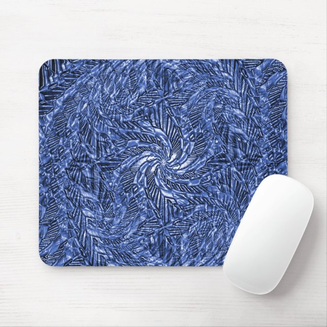 Tapis De Souris Bleu Jean tourbillon..... (Avec souris)