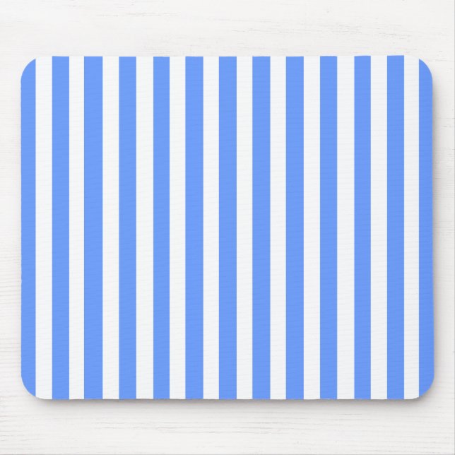 Tapis De Souris Bleu moderne bande (Devant)