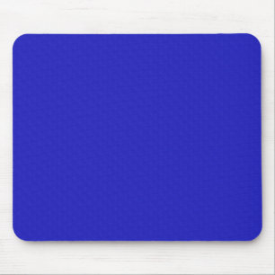 Tapis De Souris Bleu néon vif texturé uni.