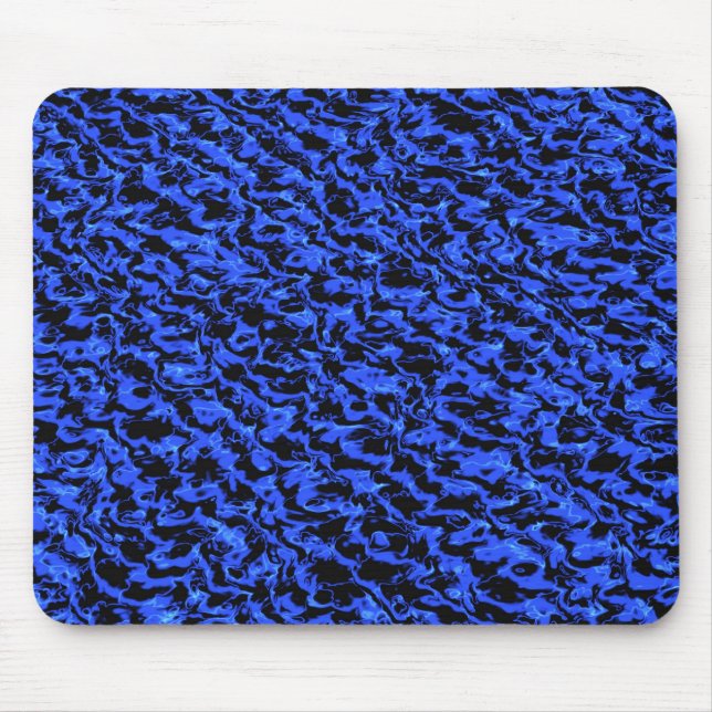 Tapis De Souris Bleu noir (Devant)