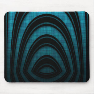 Tapis de souris Bleu Noir Abstrait Arche