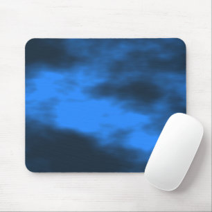 Tapis De Souris Bleu numérique abstrait