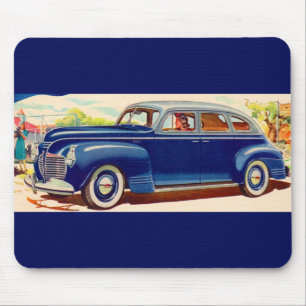 Tapis De Souris bleu Plymouth 1941