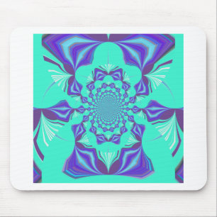 Tapis De Souris Bleu précieux