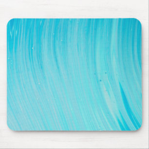 Tapis De Souris Bleu Tube Vague Cool Eau Turquoise