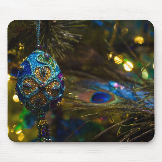 Tapis De Souris Bleu victorien (Devant)