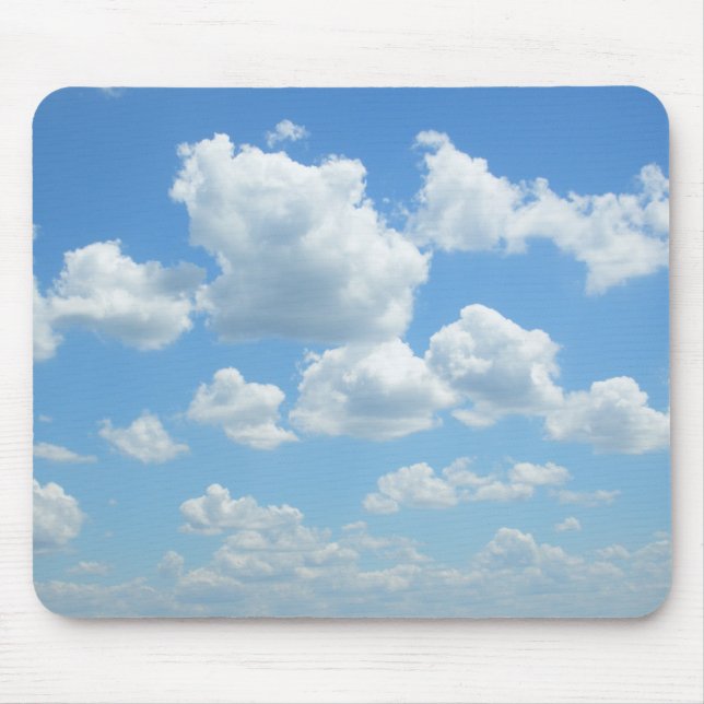 Tapis De Souris Bleus de effacement (Devant)