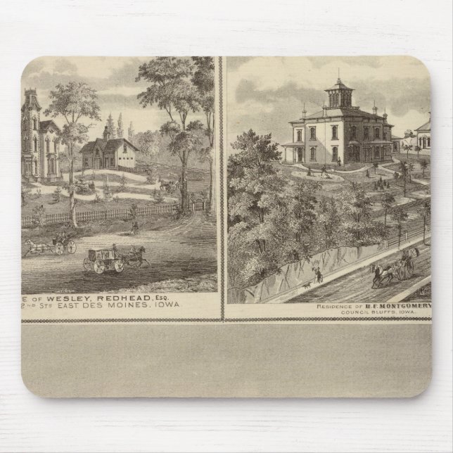 Tapis De Souris Bleus du Conseil (Devant)