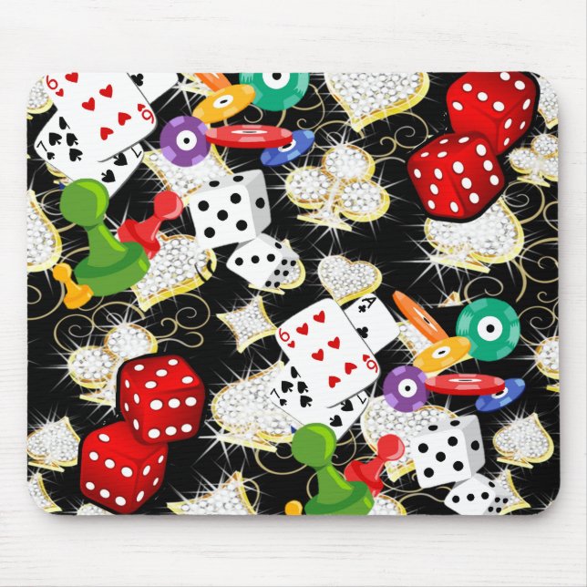 Tapis De Souris Bling de Vegas (Devant)
