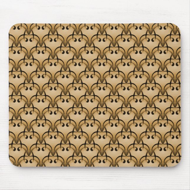 Tapis De Souris Bliss Mousepad Soft Or Sophistiqué (Devant)