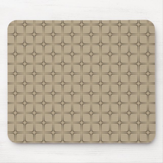 Tapis De Souris Bliss Rétro Mousepad, Latte (Devant)