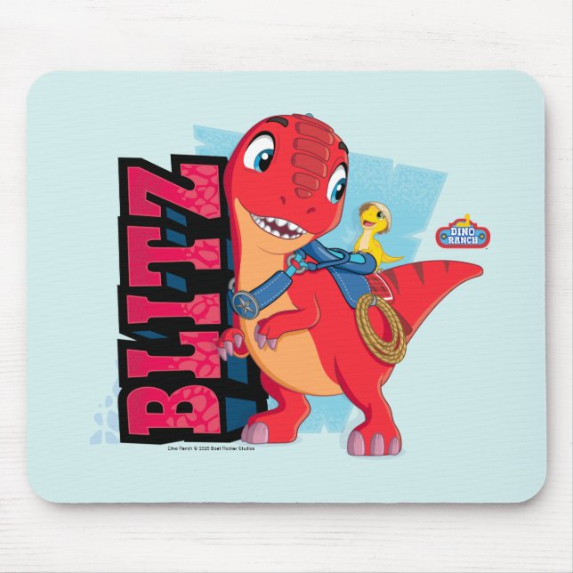 Tapis De Souris Blitz | Dino Ranch (Devant)