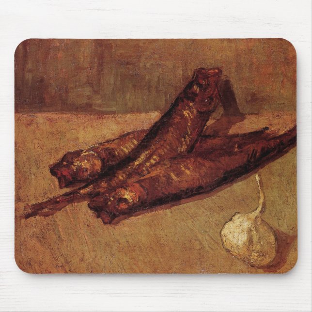 Tapis De Souris Bloatteurs et ail de Still Life par Vincent van Go (Devant)