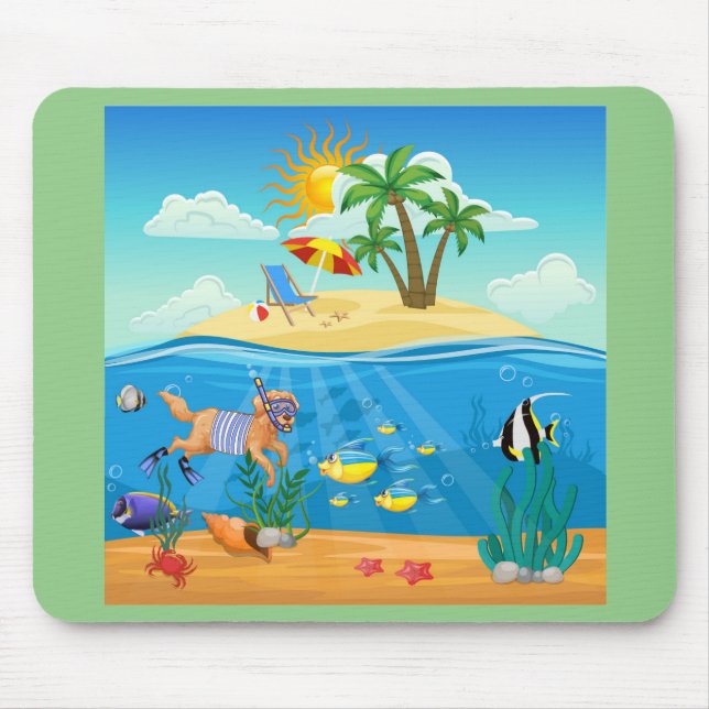 Tapis De Souris Bloc souris (Devant)