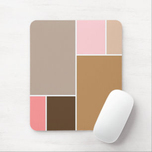 Tapis De Souris Blocs de couleurs de coquillage