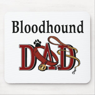 Tapis De Souris Bloodhound Dad Gifts