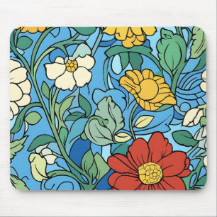 Tapis De Souris Blooms gras et ciel bleu