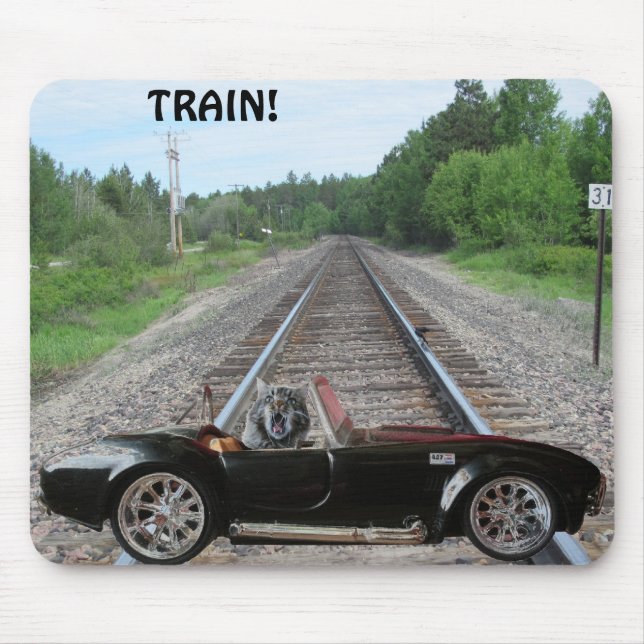 Tapis De Souris Bloqué sur les Tracks ! (Devant)