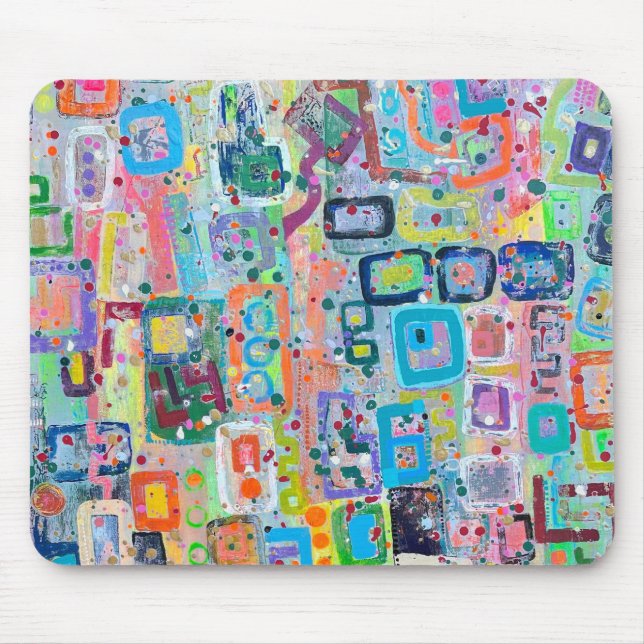 Tapis De Souris Bloquer le parti Mousepad (Devant)