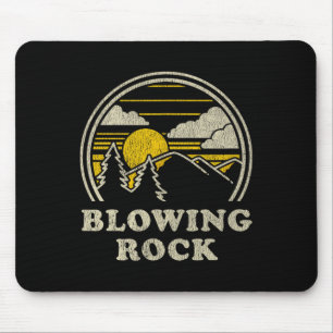 Tapis De Souris Blowing Rock Caroline du Nord Nc T Shirt Vintage H