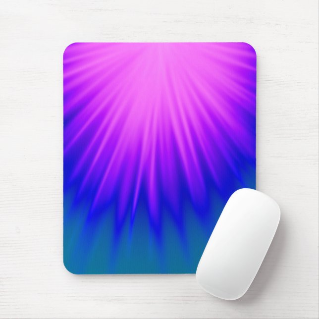 Tapis De Souris Blue and Pink (Avec souris)