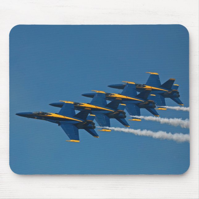 Tapis De Souris Blue Angels Echelon Formation Mousepad (Devant)