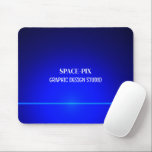 Tapis De Souris Blue Bokeh Guilloché Design, Graphiste<br><div class="desc">Blue Bokeh Guilloché Design,  Graphic Designer Mousepad par le magasin Carte de visite.</div>