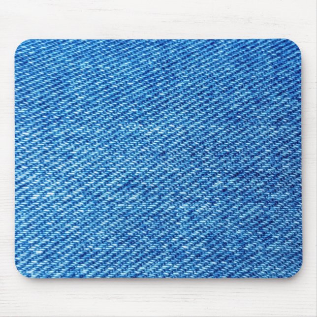 Tapis De Souris Blue Denim Texture (Devant)